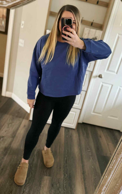RTS: ZENANA Fleece Raglan Sweatshirts