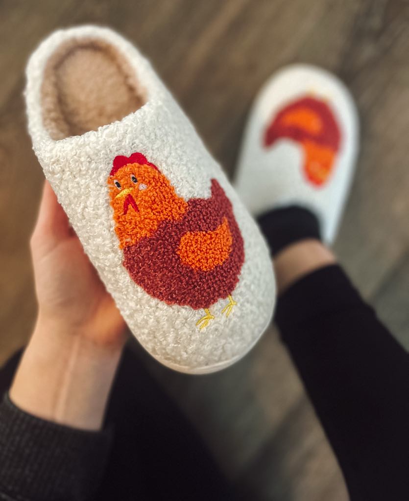 PREORDER: RERUN Plush Chicken Slipper 1.20.25