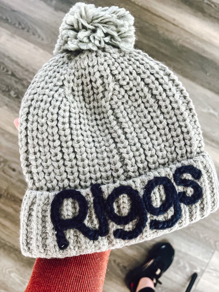 PREORDER: Custom Rope Embroidered Pompom Hat RERUN 11.2.26
