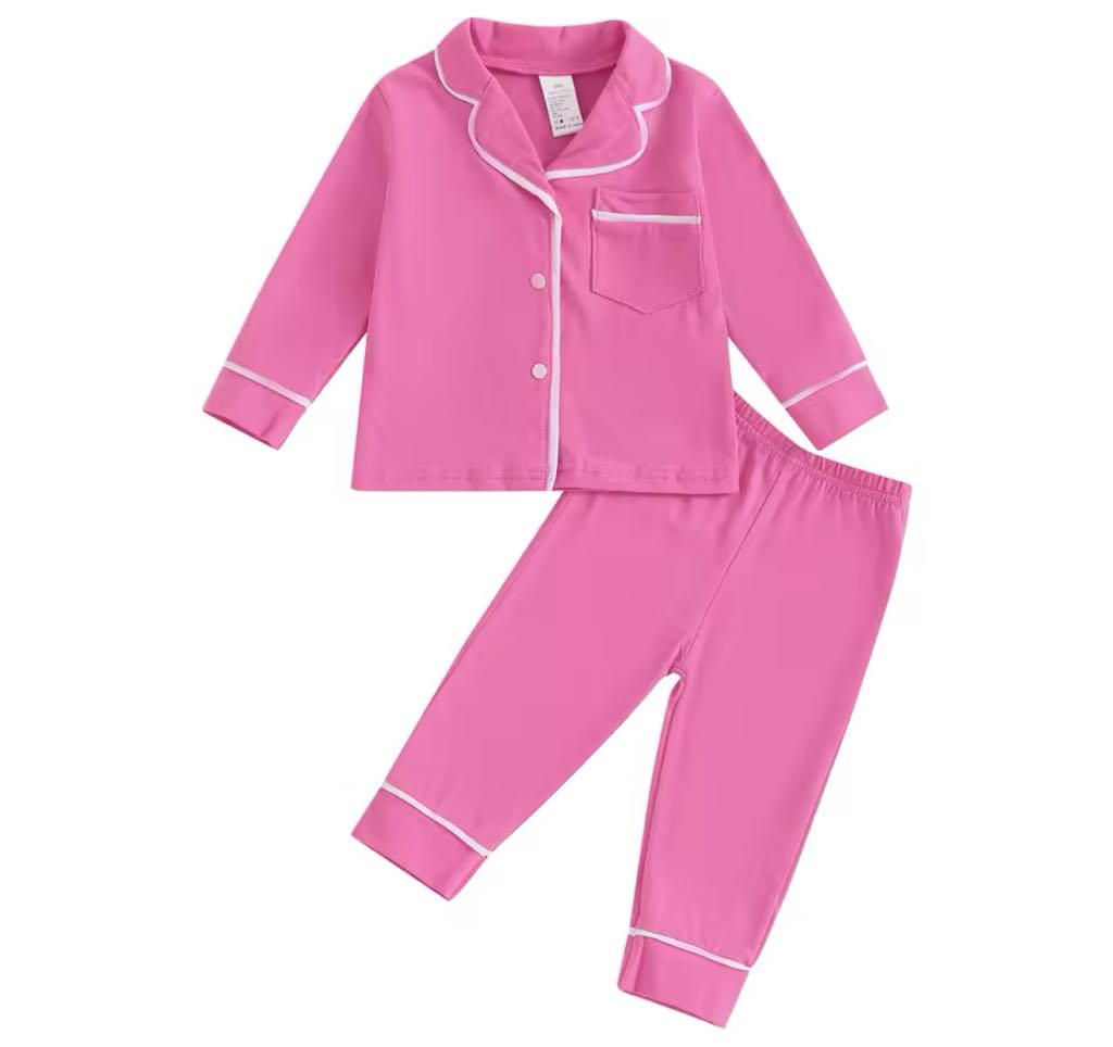 PREORDER: Monogrammed PJS-Kids 9.22.25