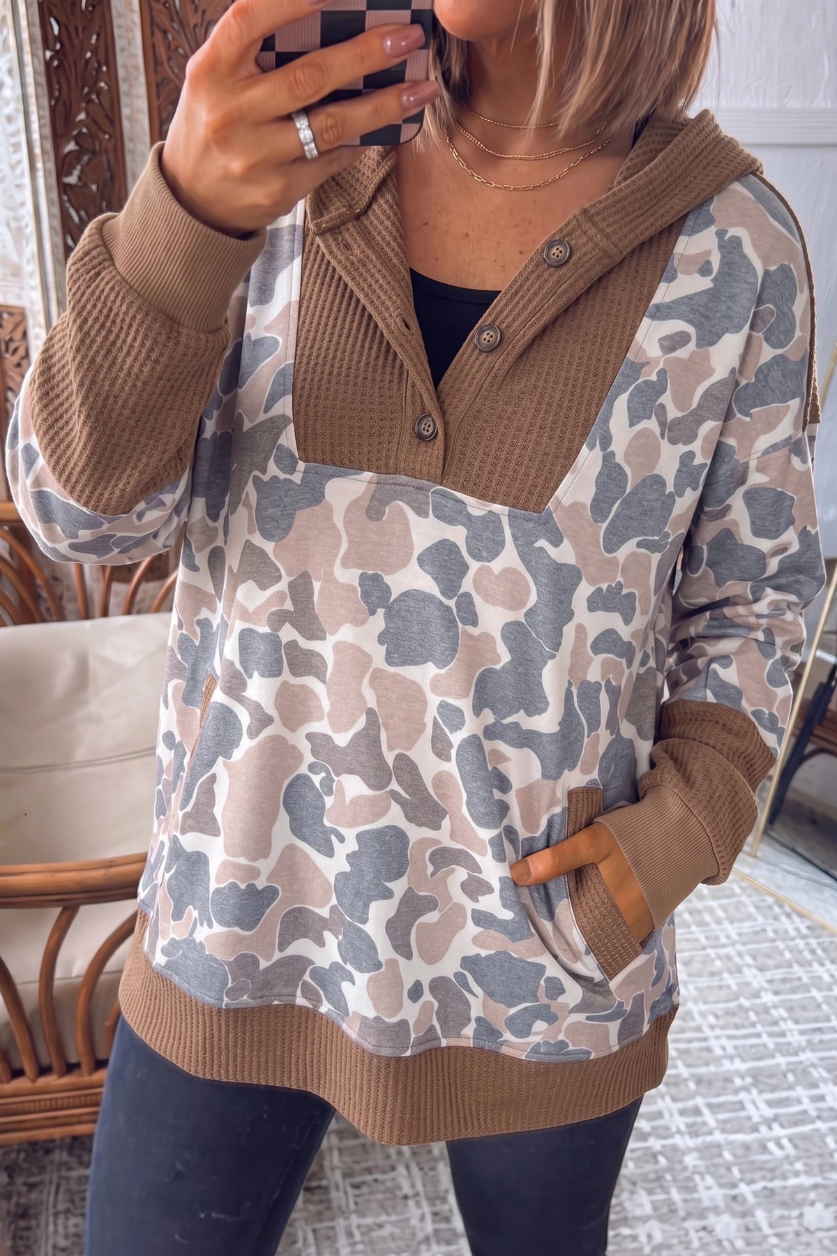 PREORDER: Aylin Camo Top  11.2.26