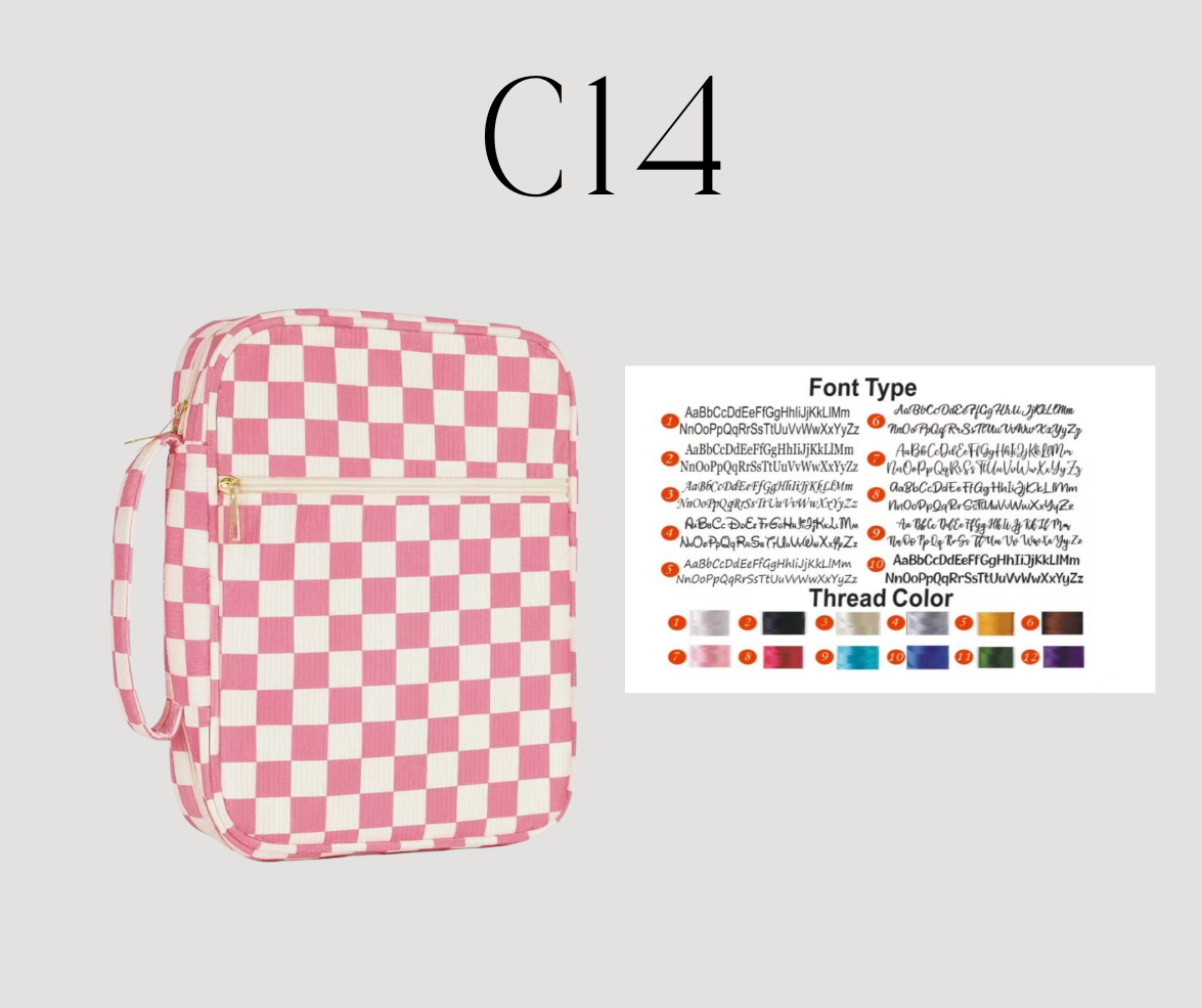 Preorder: RERUN Custom Embroidered Bible Cases ( case only) 1.19.26