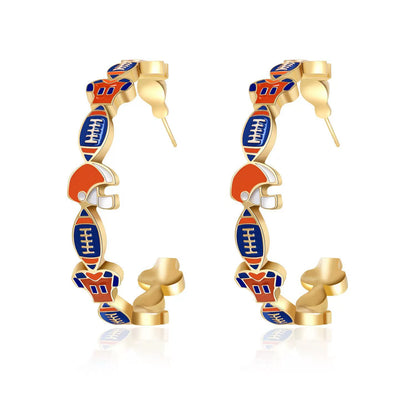 RTS: Game Day Hoop Earrings