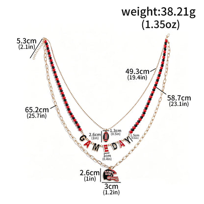 RTS: Game Day Layered Necklace