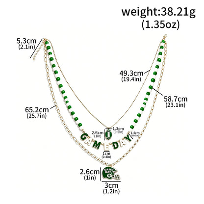 RTS: Game Day Layered Necklace