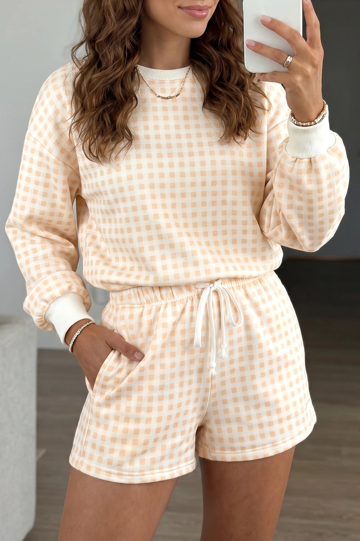 PREORDER: The Marlowe Gingham Lounge Set 7.27.26