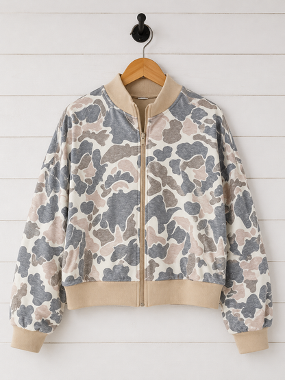 PREORDER: Camo Bomber Jacket RERUN 10.5.26