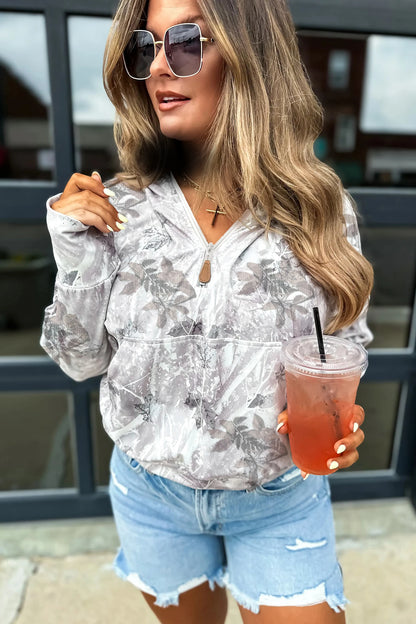 RTS: Quarter Zip Camo