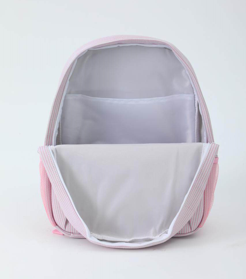 PREORDER: Custom Seersucker Backpack RERUN 7.13.26