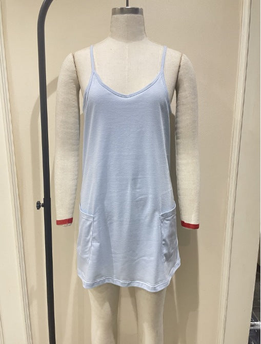 RTS: The Leslie Racerback Skort Romper