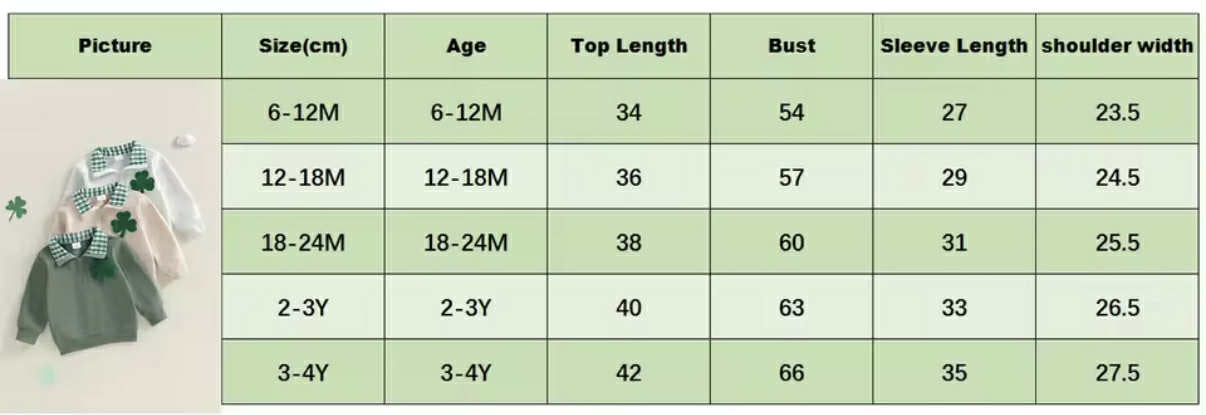 PREORDER: Little Lucky Shamrock Pullover 1.19.26 osym