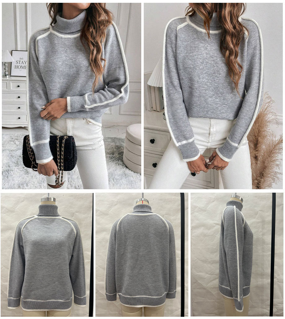 PREORDER: The Lennox Contrast Knit Sweater 11.2.26