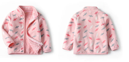 RTS: Girls Full Zip Fleece-