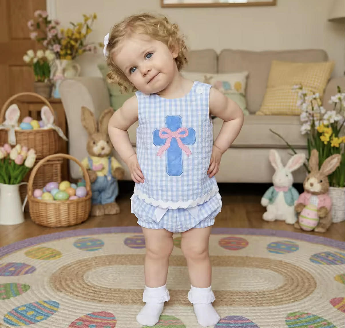 PREORDER: Lia Gingham two piece set 3.9.26 osym