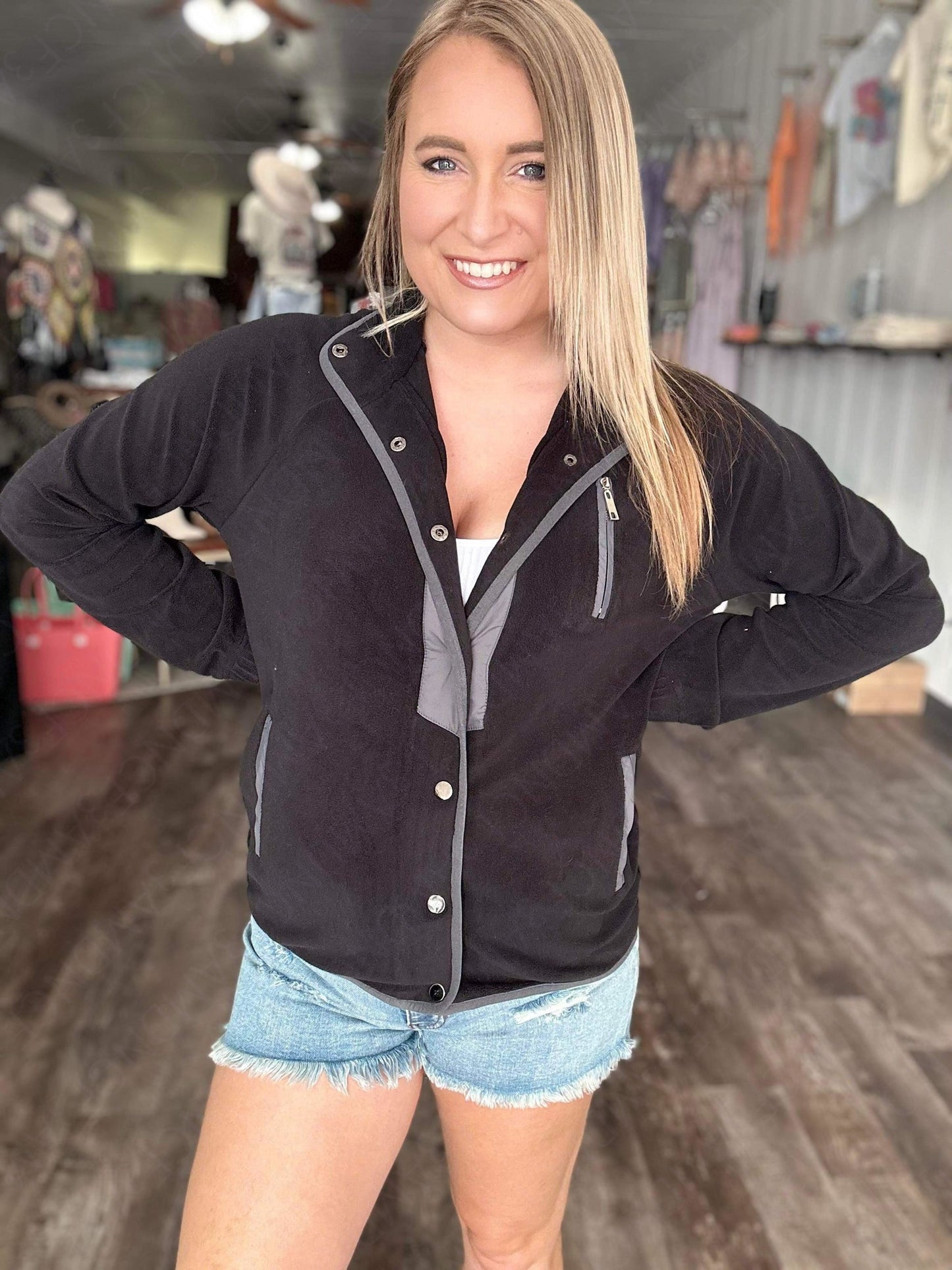 RTS: DEMI CLOUD FLEECE JACKET-