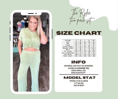 RTS: Rylee Two Piece Set-
