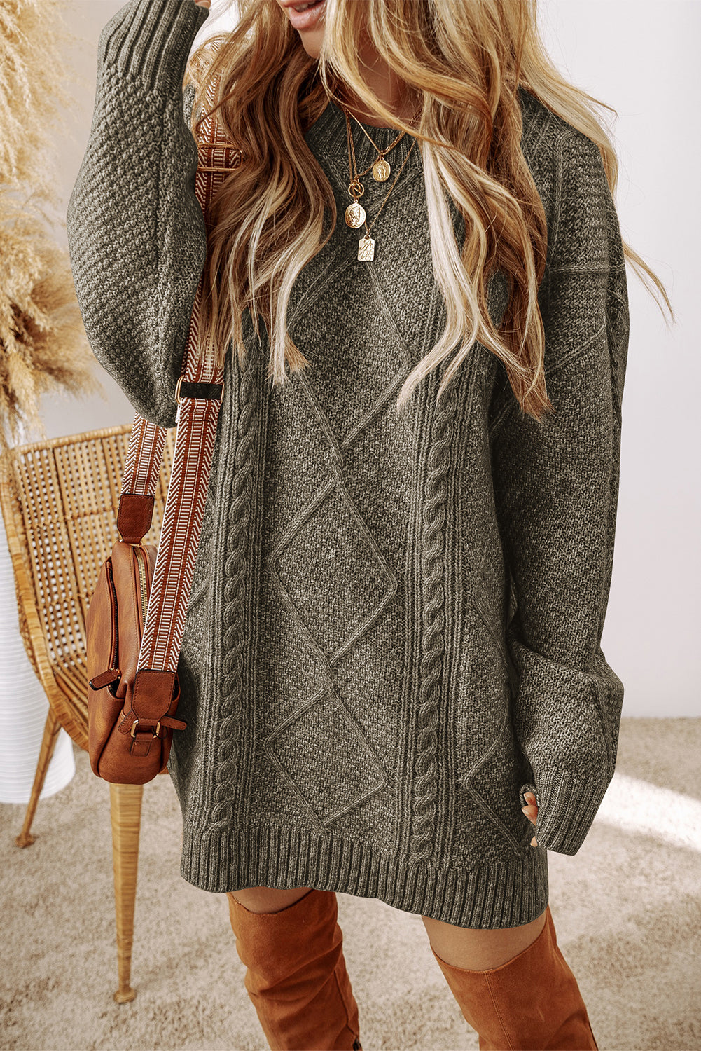 RTS: The Heather Sweater Dress