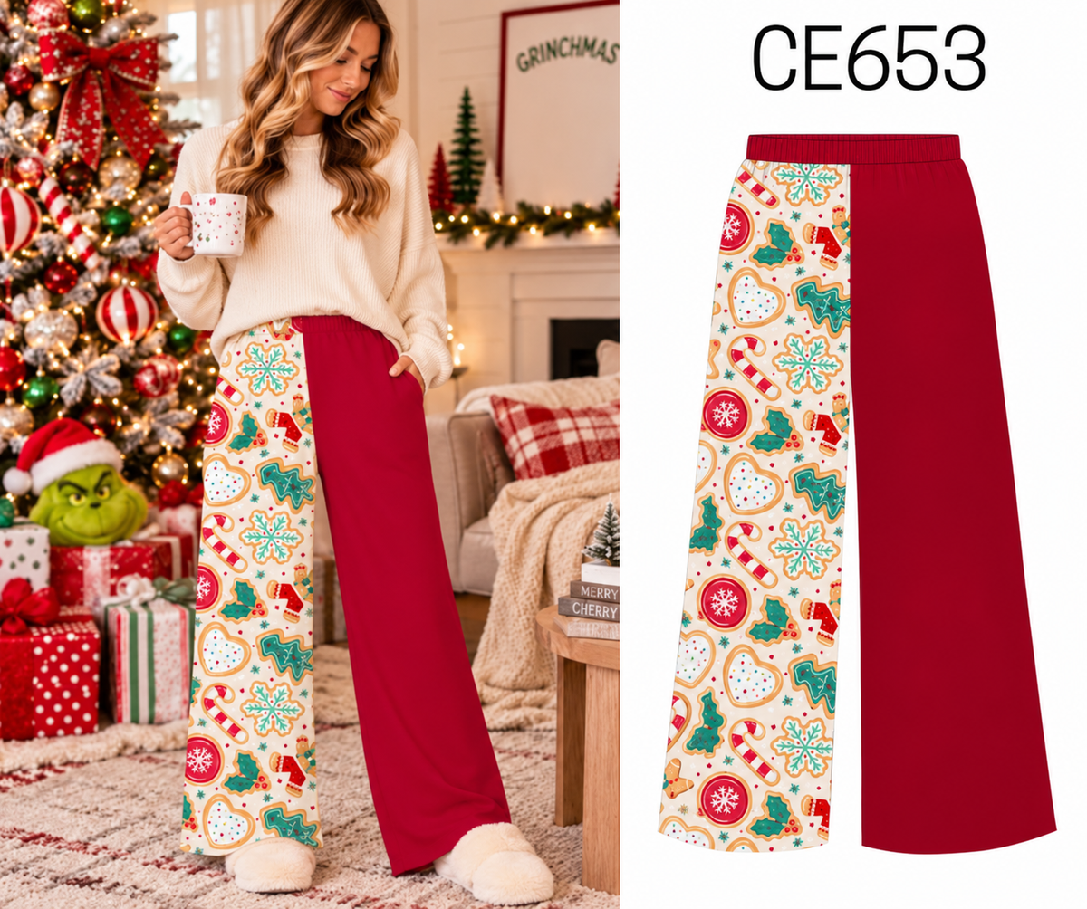 PREORDER: Exclusive Holiday Split Leg Pants 10.5.26