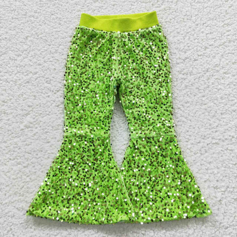 RTS: Kids Sequin/Velvet Pants-