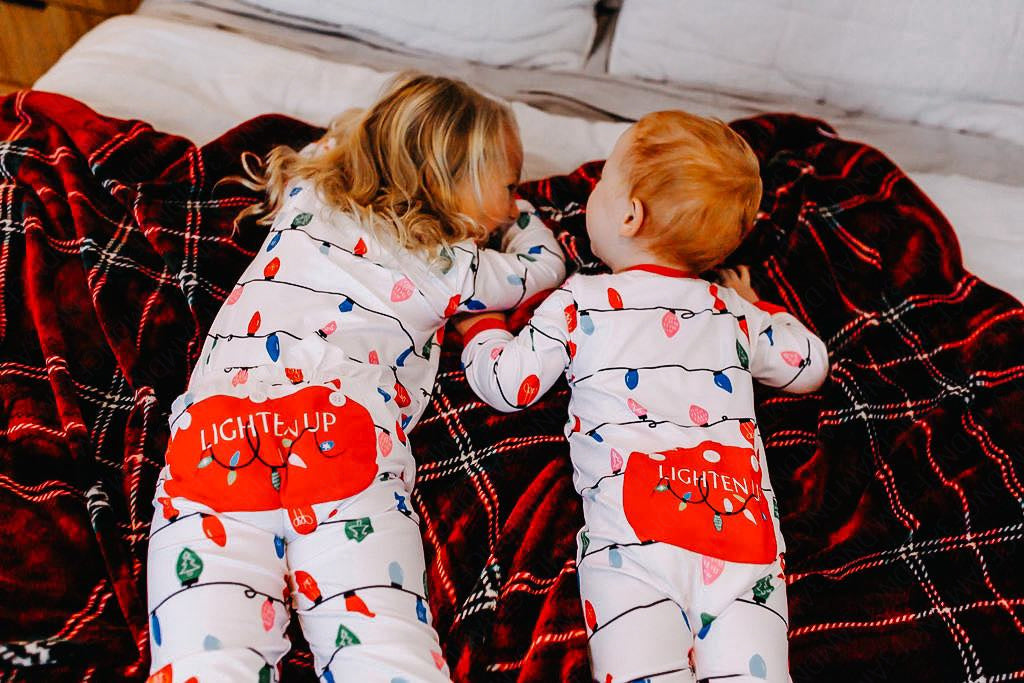 RTS: Christmas Bulb Family Pjs