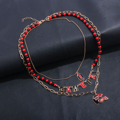 RTS: Game Day Layered Necklace