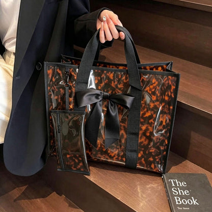 PREORDER: Tortoise PVC Tote  10.19.26