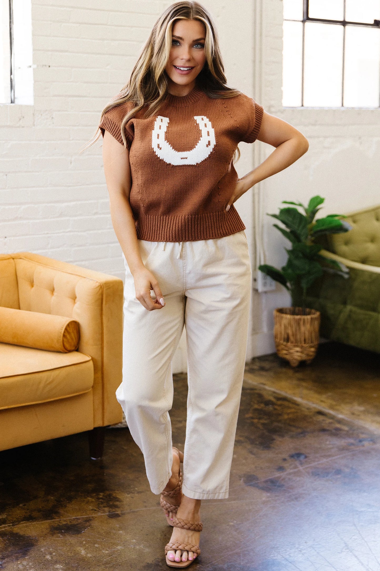 PREORDER: Lucky Horseshoe Sweater 7.6.26