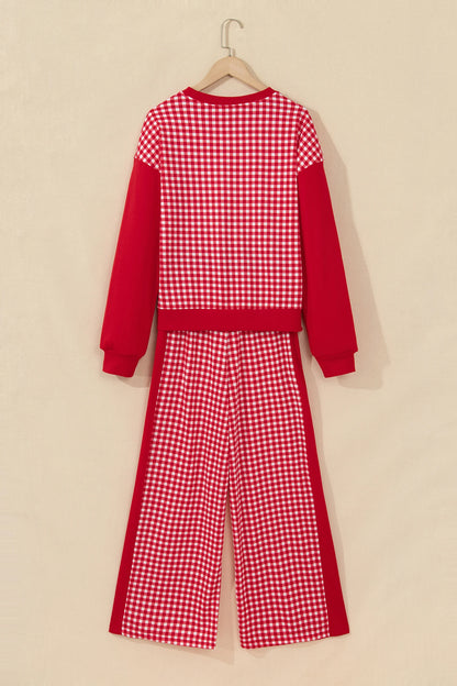 PREORDER: Gingham Chic Lounge Set  11.2.26
