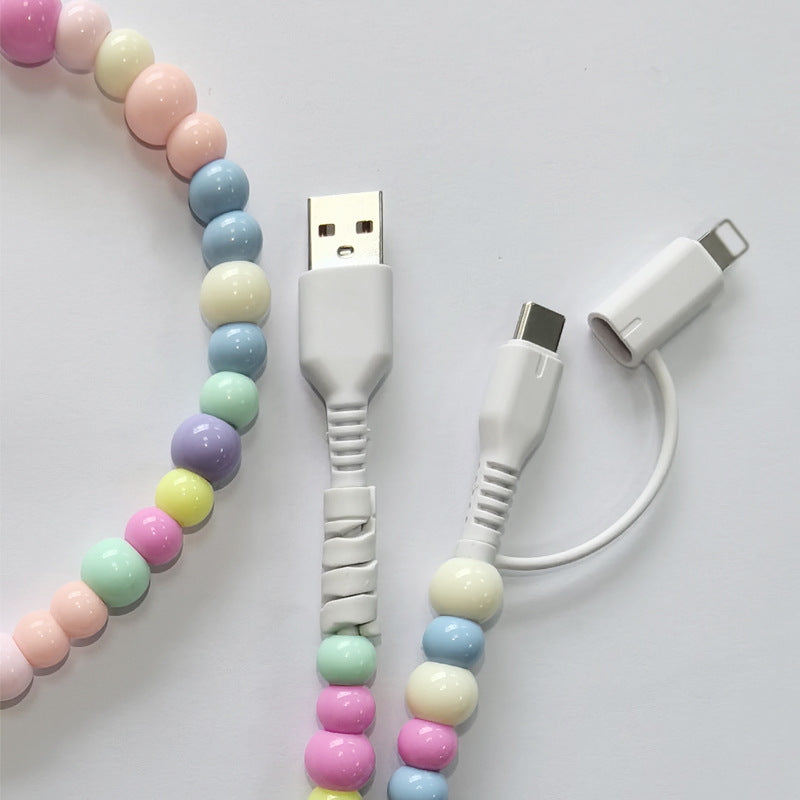 PREORDer: RERUN Dual Beaded Phone Charger  1.19.26