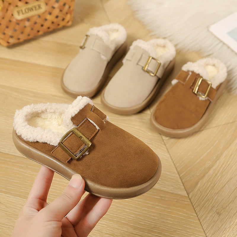 PREORDER: The Daniela Kids Faux Fur Lined Clogs 1.20.25 osym