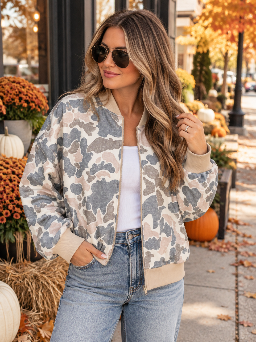 PREORDER: Camo Bomber Jacket RERUN 10.5.26