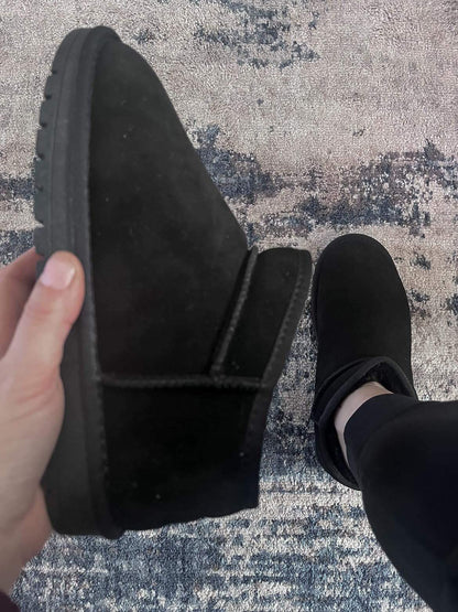 PREORDER: Faux Fur Lined Shortie Boots BESTSELLER 10.19.26