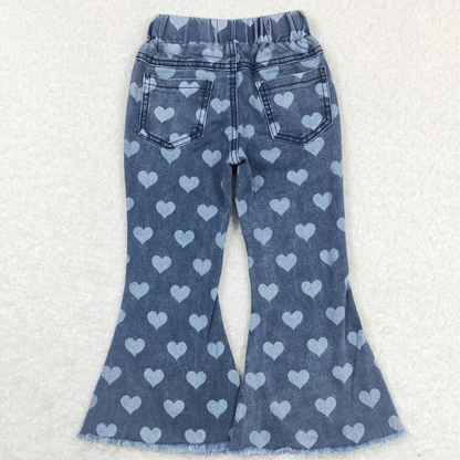 RTS: Blue Jean Bells with Hearts