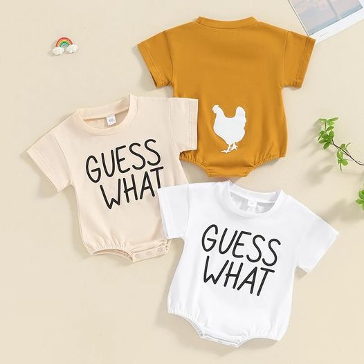 RTS: "Guess what? Chicken butt" Onesie-