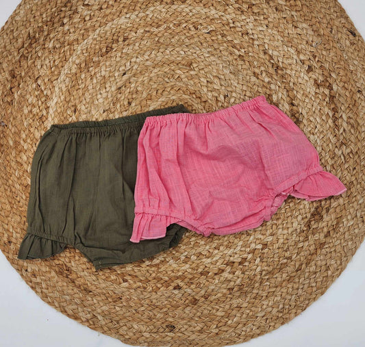 RTS: Ruffle Bummie Shorts-