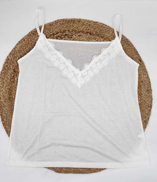 RTS: Floral Lace Tank-