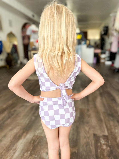 RTS: Kai Checkered Reversible Swim