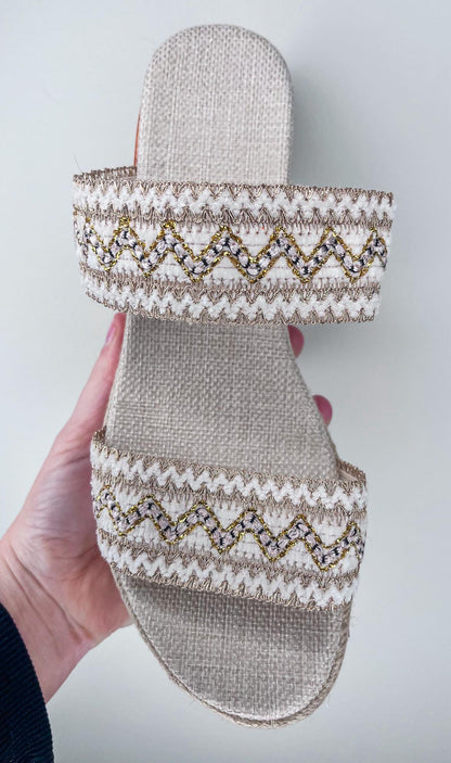 RTS: Weaved Canvas Wedge