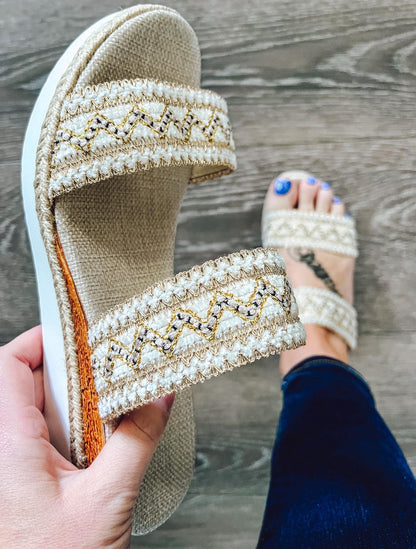 RTS: Weaved Canvas Wedge
