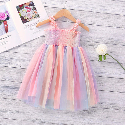 RTS: The Aubrey Multi Color Tulle Dress