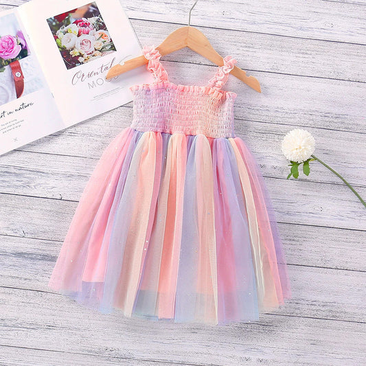 RTS: The Aubrey Multi Color Tulle Dress