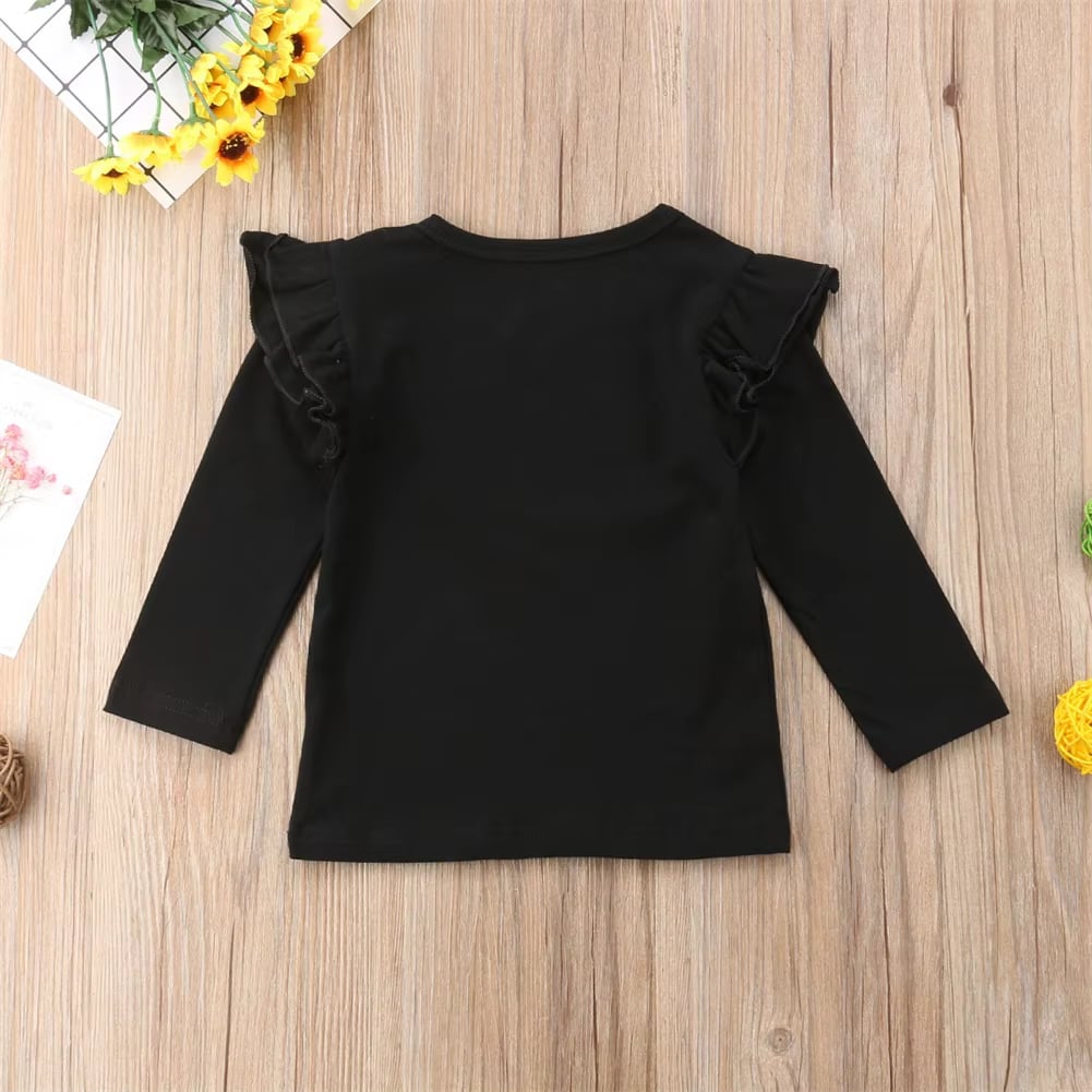 PREORDER: Heart Bell Jumper with Lace Trim & Ruffle Long Sleeve Shirt 1.20.25 osym