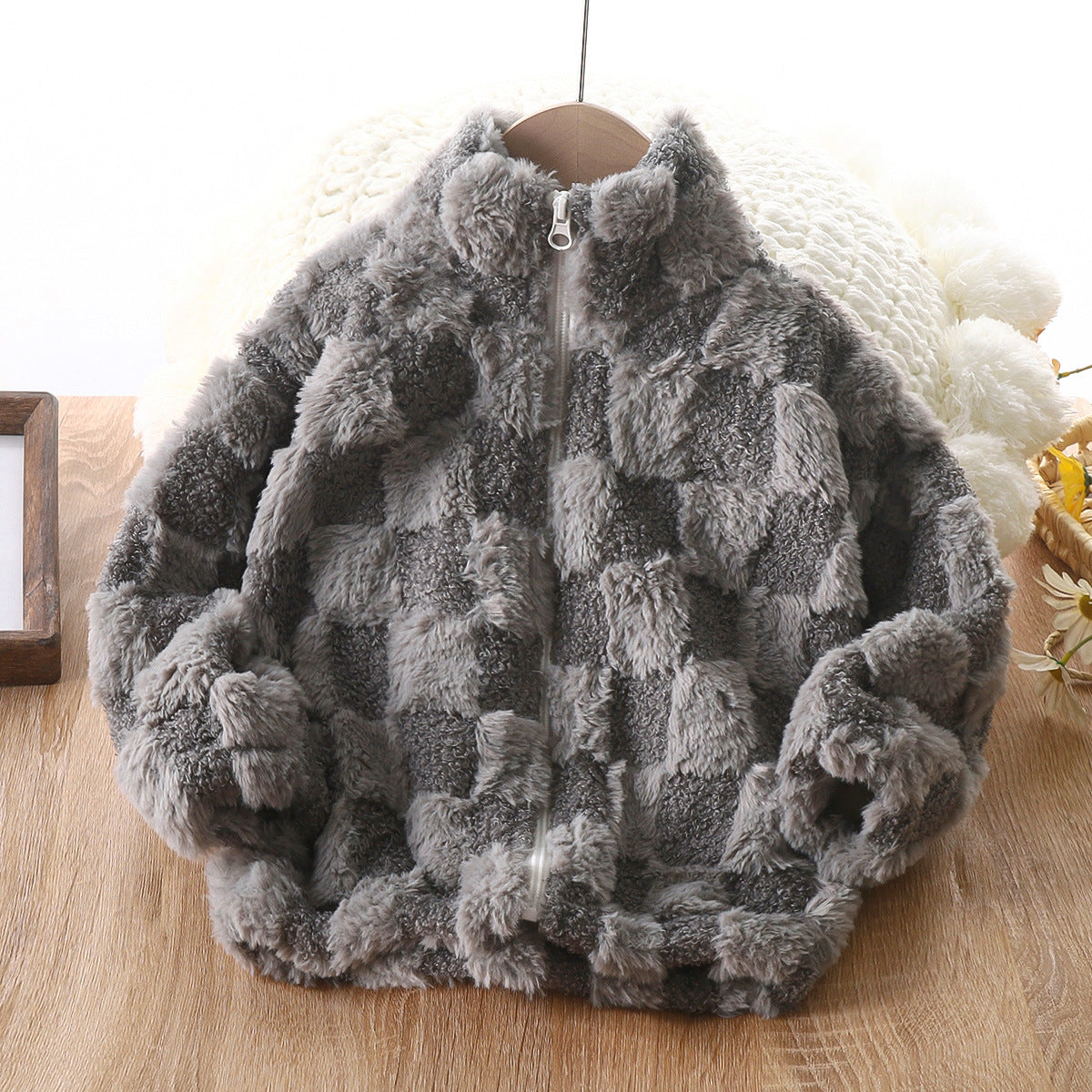 PREORDER: Checker Teddy Bear Fleece RERUN 9.28.26
