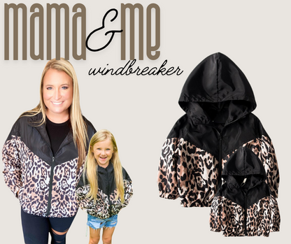 rts: Leopard Windbreaker-