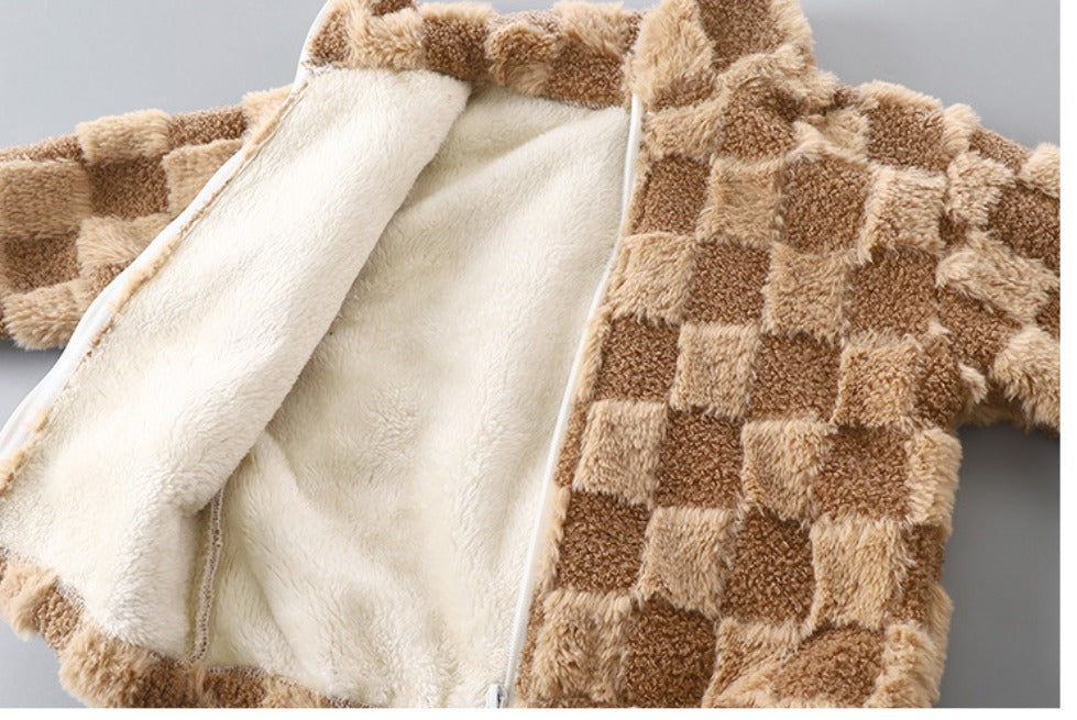 PREORDER: Checker Teddy Bear Fleece RERUN 9.28.26