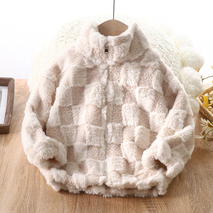 PREORDER: Checker Teddy Bear Fleece RERUN 9.28.26