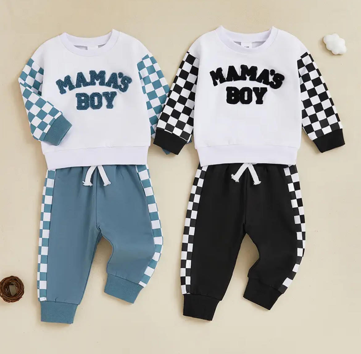 PREORDER: Mama's Boy Patch Checker Set 1.20.25