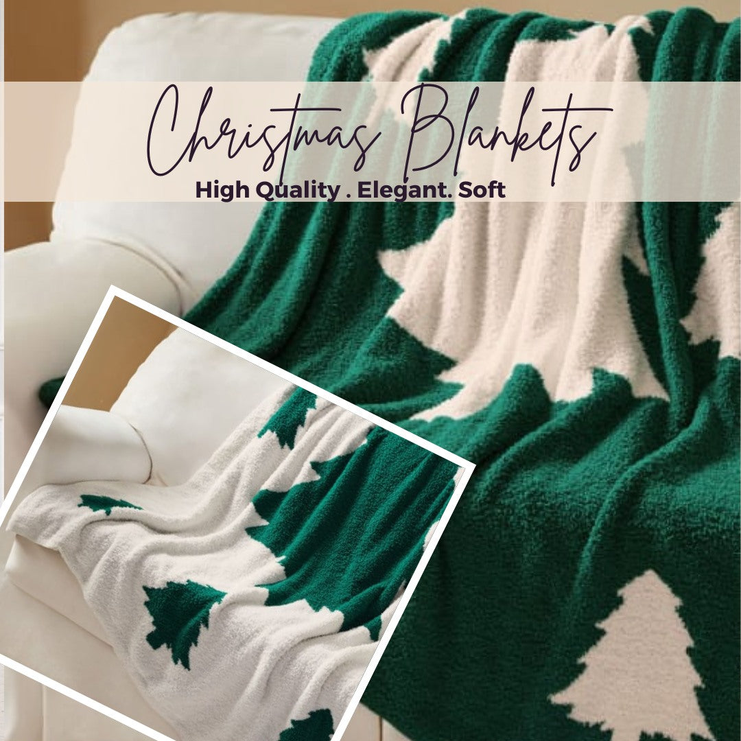 PREORDER: Luxe Holiday Fuzzy Blankets RERUN 10.19.26 osym
