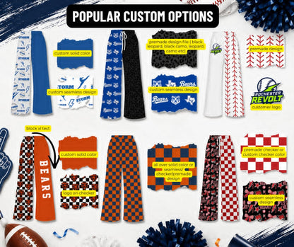 PREORDER: Custom Split Leg Pants RERUN | MOCK UP # REQUIRED  10.5.26