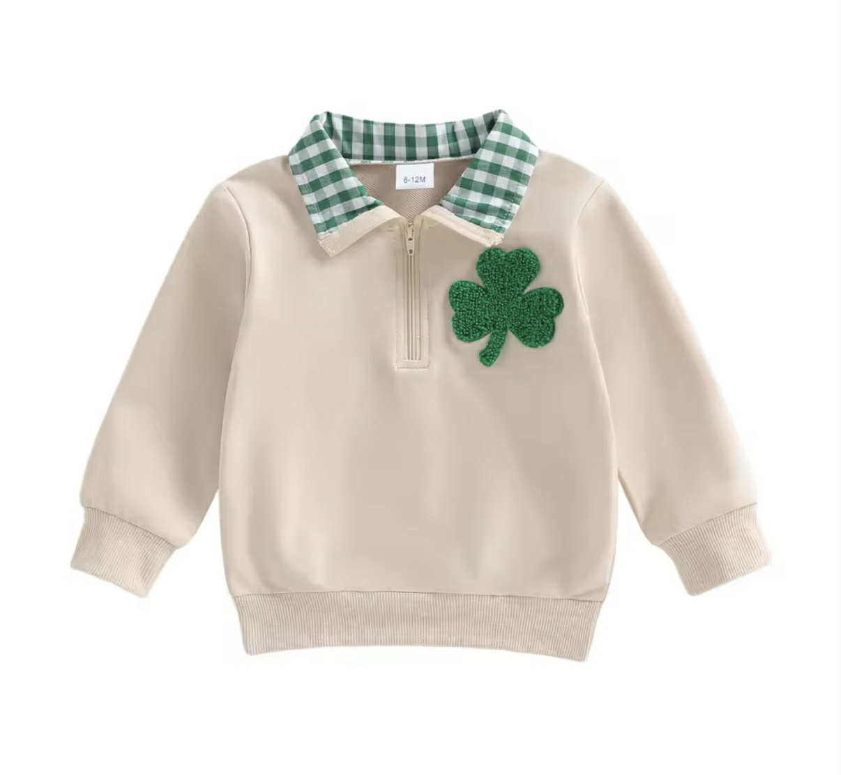 PREORDER: Little Lucky Shamrock Pullover 1.19.26 osym